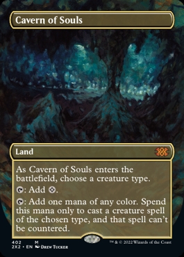 Cavern of Souls Double Masters 2022 Alternate Art